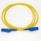 Pre Terminated Cable Yellow Lszh Patch Cord 12 Cores 3.0mm E2000 APC