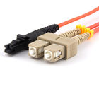 Two Cores Fiber Optic Pigtails / Fiber Optic Patch Cord Single Mode OS2