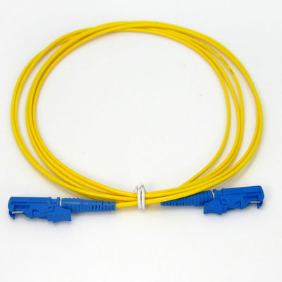 Pre Terminated Cable Yellow Lszh Patch Cord 12 Cores 3.0mm E2000 APC